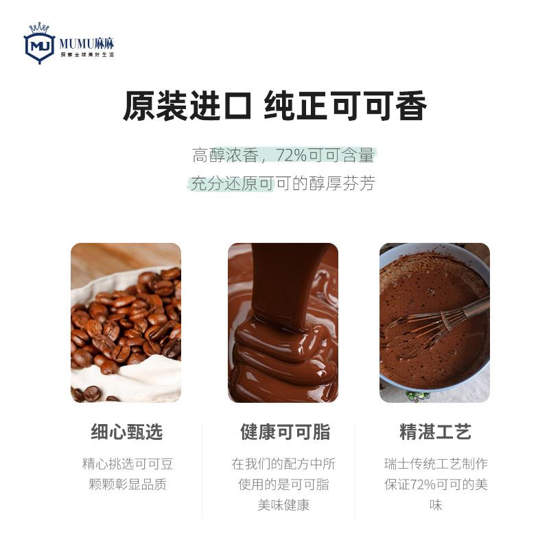 热卖现货~瑞士72%纯黑巧克力牛奶Swiss Delice散装喜糖可可
