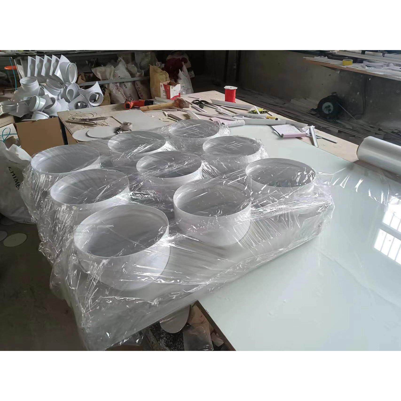 定制中央空调出风口格栅 风管机出风口导风管 分风口 圆形出风口