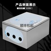 04配电无箱锈不钢室内明空箱防水电气控制箱成套接装 3线箱户内 线