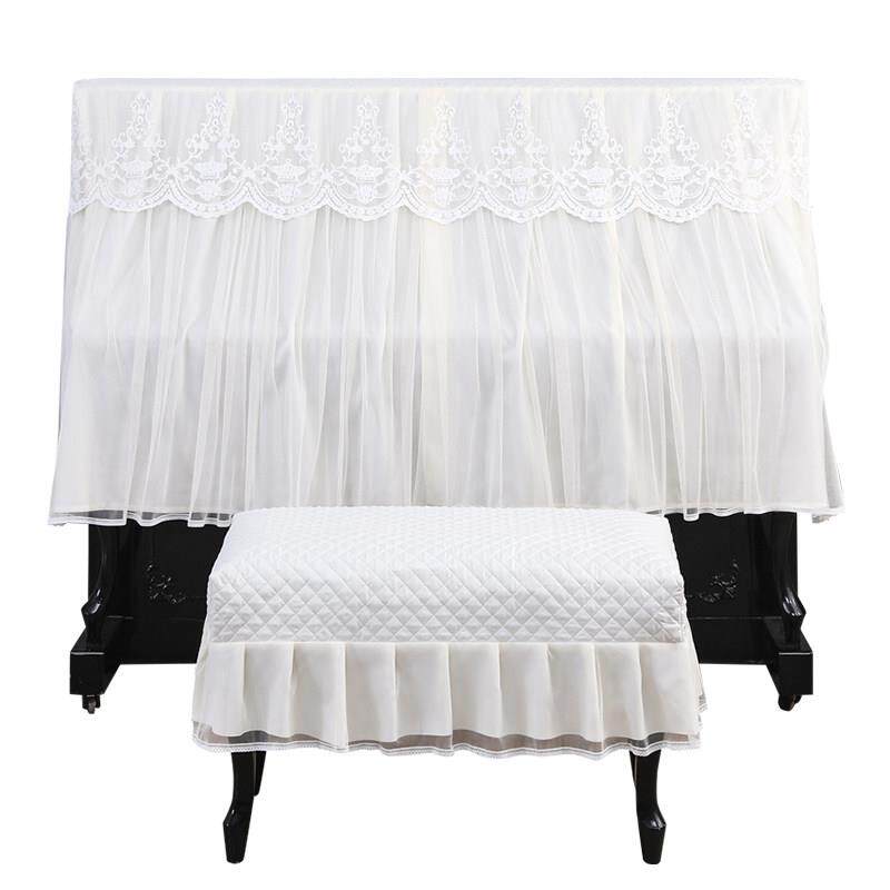 轻奢高档蕾丝钢琴防尘罩欧is北风电子琴罩半高罩端15656465钢琴n