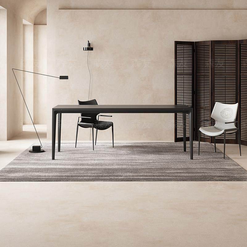 森户友意式依诺岩约板型餐桌现代简家用小饭桌SY-CZ-LV长方形轻奢