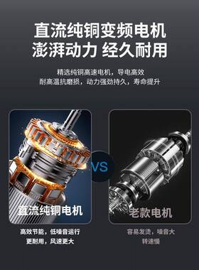 钻石牌扇直流空气循环落KFX2508D家用风扇音静遥控立式地扇大风力