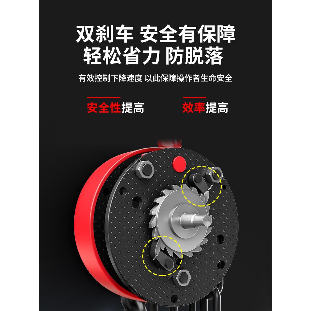 拉葫芦1/2/3手吊手葫芦5吨10t重葫芦吊机动小型hsz圆形起倒链