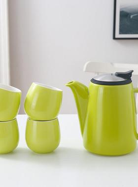 日式陶冷水大容家用泡茶壶花23354茶壶大号套装凉开水壶量耐高温