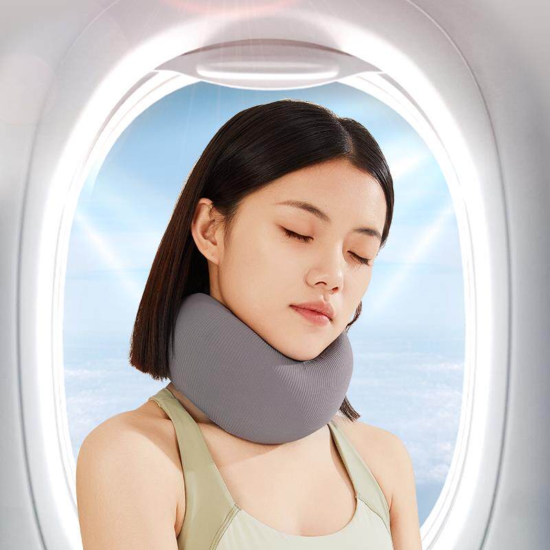 u型枕旅脖行颈枕头枕颈坐车飞机护颈脖靠枕子头枕椎可携式u形jz00