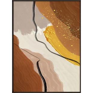 电表箱装饰画竖款2025新款免遮挡XY351画打轻孔箱奢高级感电闸配