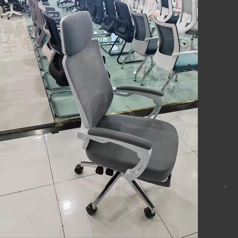 商业办公职员椅头子可躺带托 腿托午休电脑椅椅LES带枕可升降移动