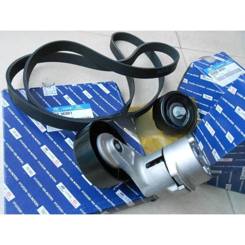 适用韩国进口现代新达雅尊威于客2.7发电胜涨机皮带紧轮25281堕轮