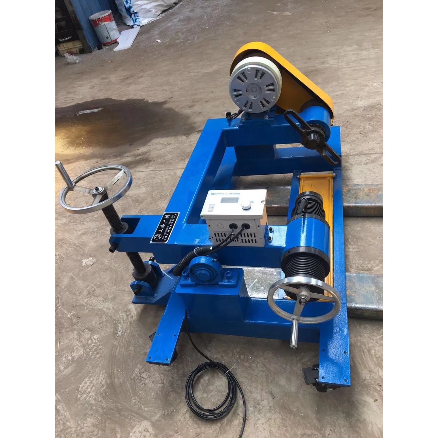 钢丝绳放料架放线机倒盘机复绕机倒盘计米铜丝钢丝复卷收线卷线机,包装,五金配件包装,淘宝优惠券,粉丝福利购,淘宝优惠卷