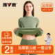 雅鹿保暖内衣女士加绒加厚纯棉打底棉毛衫 冬季 中高领秋衣秋裤 套装
