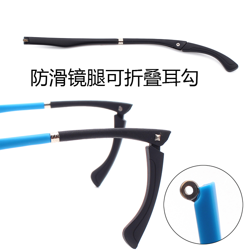 近视镜眼镜腿单牙 可折叠带耳钩防C滑不掉落 配件 赠送螺丝刀螺丝