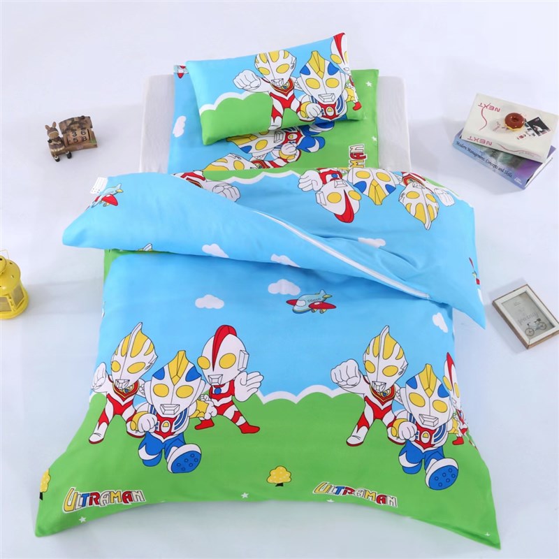 幼儿园被套单件1j.1米小孩宝宝三件套亲肤保暖卡通被罩120×150cm