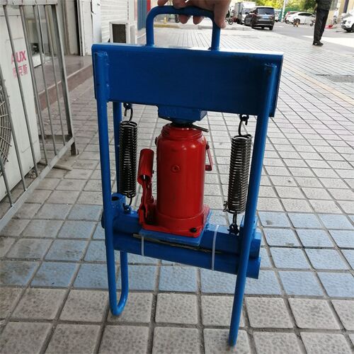 自来水管道液压止水夹夹管器 PE管PR管止气夹 压扁器