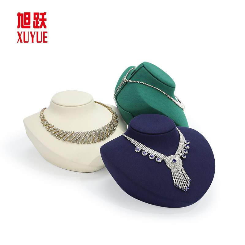 珠宝展示架项链架子人像脖子模特道具首饰项链吊坠展示陈列架道具