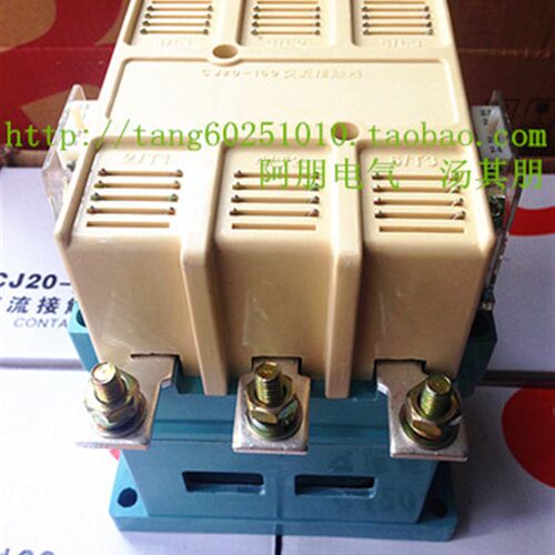 上海人民 交流接触器CJ20-160A 220V 380V 银