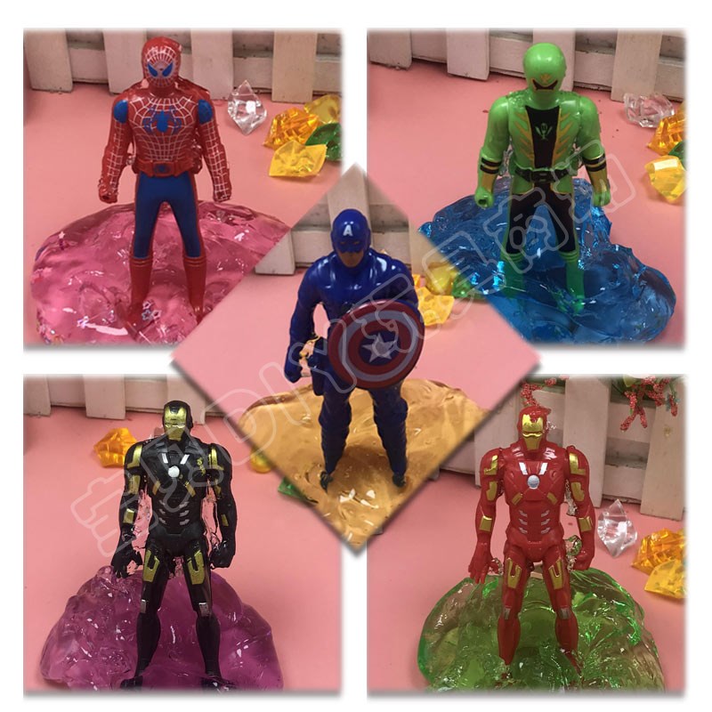 网红小孩儿蓝色好玩的水晶泥不沾手魔法彩泥儿童安全无毒大桶橡皮