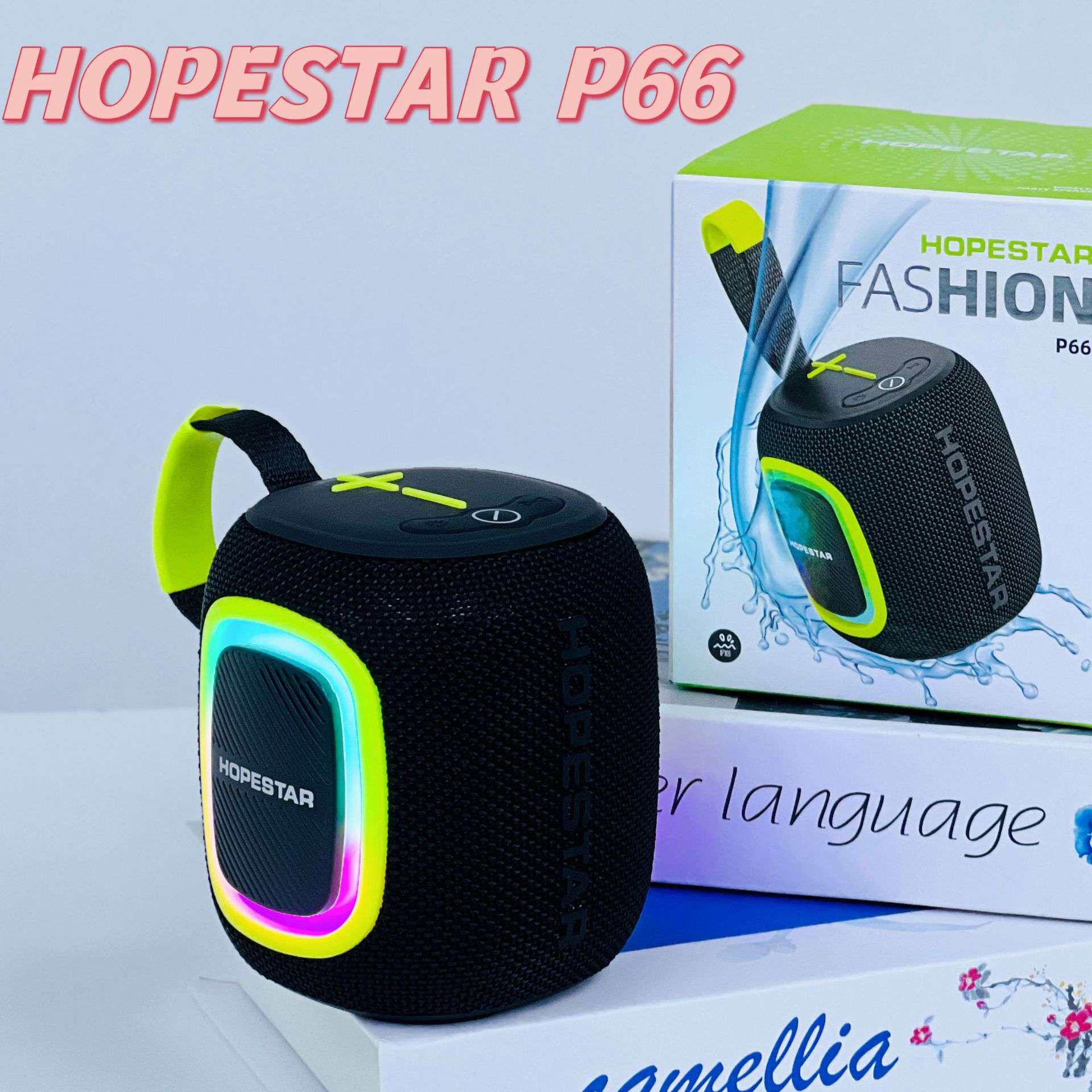 迷你手提蓝牙音箱无线便携式防水音响插卡家用电脑桌面音响P66