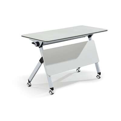 Government furniture折叠会议桌可移动阅览桌实验桌长条桌带轮子