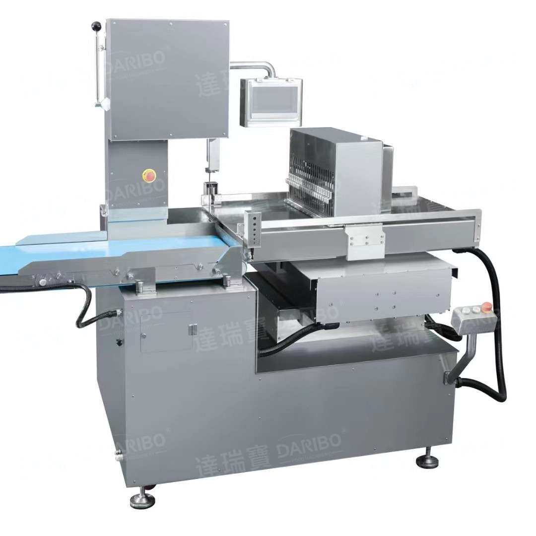 W全自动达瑞宝商用智能锯骨机 猪大排牛腿锯骨分段机冻肉切割设备