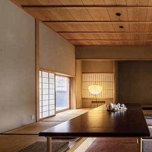 古典日式和式木屋 大型户外花园防腐木屋 度假山庄中式风格木屋