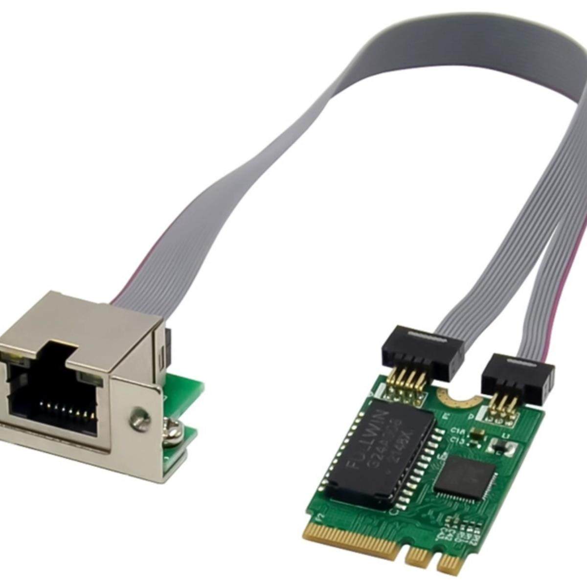 M2 A+E WIFI口网卡软路由1G/2.5G 千兆可装机箱COM口千兆网卡