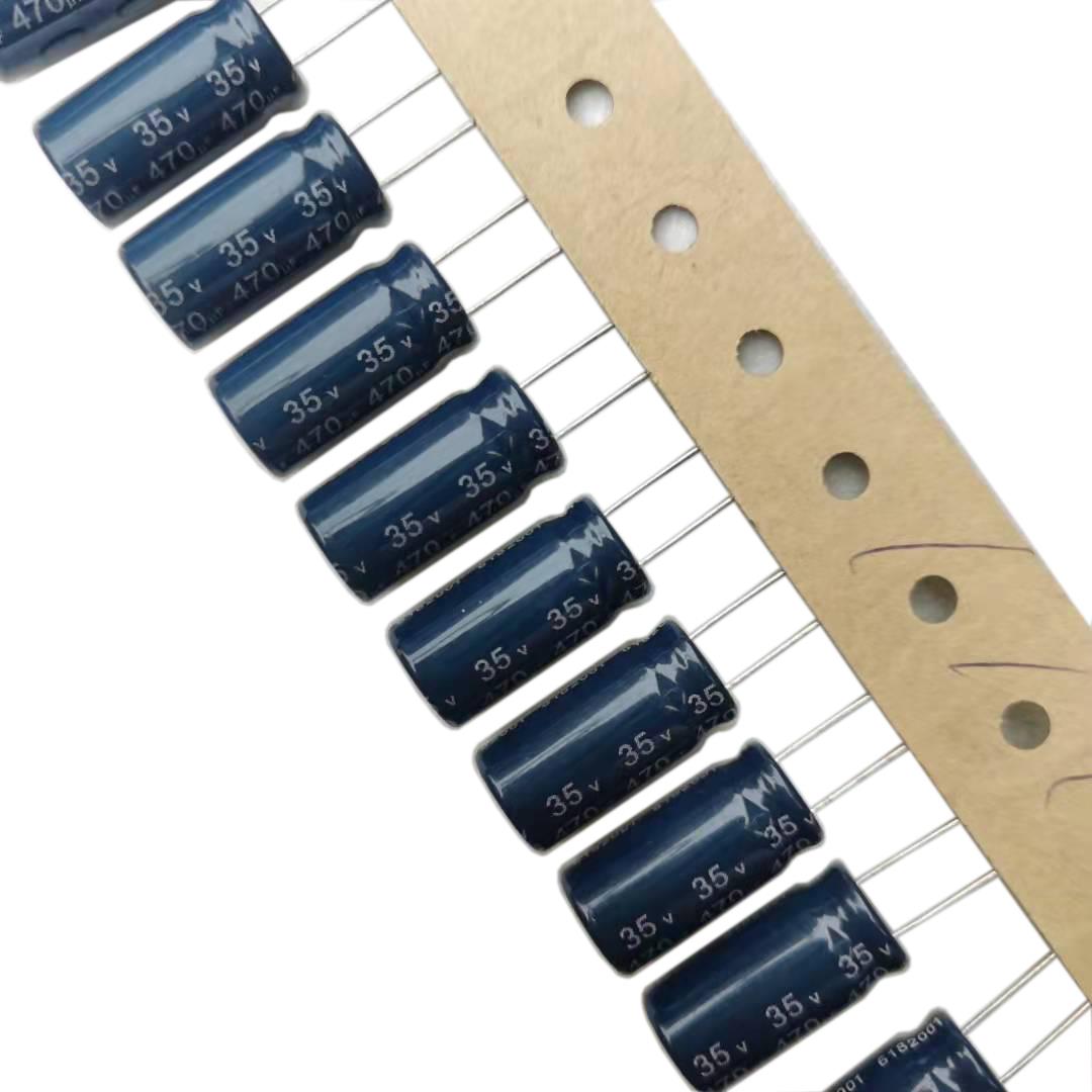 100只35v470UF江海JH电路板CD263焊机滤波铝电解电容器105度10*20
