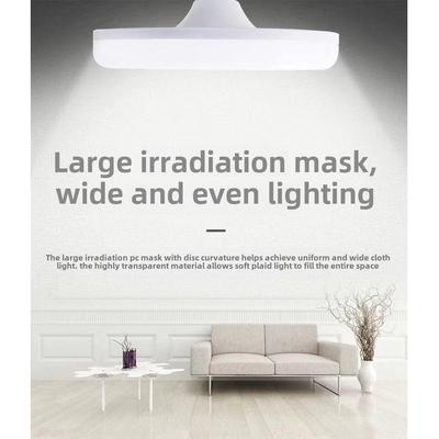 超大型发光表面雷达传感器飞碟Led走廊车库传感器黄灯4000K中性灯