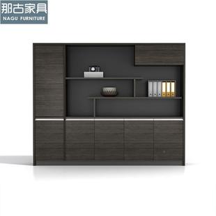 折扣价 生办公家具厂家产办公室件柜木制简约大收纳储景物背装