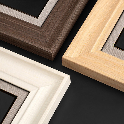 实木油画框外框装裱数字油画画框定制大尺寸免组装裱框架相框挂墙