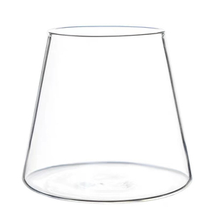 水培花盆透明玻璃木塞瓶梯形火山杯水养袖珍椰发财树绿植花卉桌面