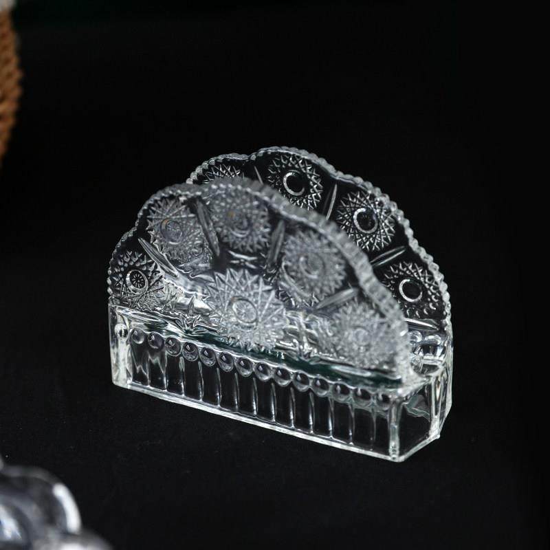 欧式复古玻璃餐巾纸夹收纳餐巾纸酒店餐厅咖啡厅装饰格调纸巾夹,家居饰品,装饰纸巾盒,淘宝优惠券,粉丝福利购,淘宝优惠卷