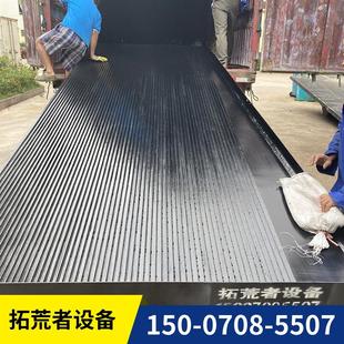 选沙金王6S摇床玻璃钢螺旋溜槽 双层大小槽钢选矿云锡铅锌矿摇床