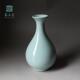 汝窑花器花瓶摆件 汝州寻天青汝窑瓷器 原产地汝瓷花器宋瓷玉壶春