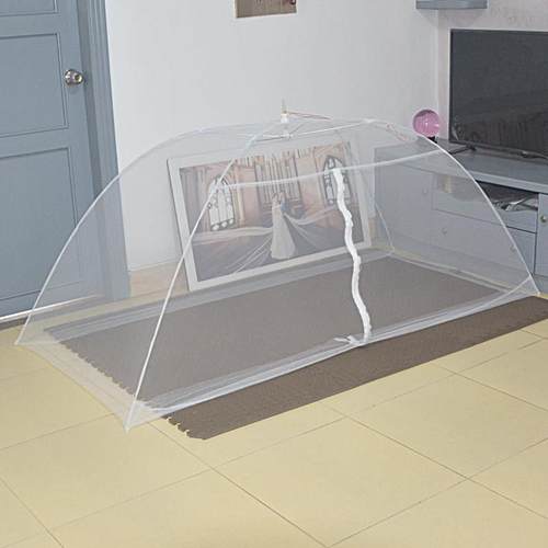 易收免安装无底宿舍蚊帐懒人家用打地铺单门防蚊罩户外工地蒙古包