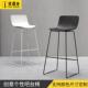 欧式 铁艺吧台椅高脚凳子酒吧椅前台椅吧凳北欧吧椅现代简约吧台椅