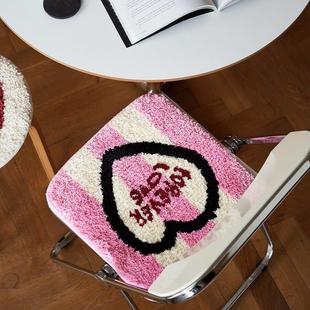 办公室防凉久坐屁股垫学生多功能坐垫 家用四季 莫语 防滑簇绒椅垫