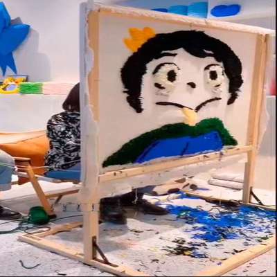 厂家直供tufting frame 簇绒架立架地毯架实木戳架松木框架脚架