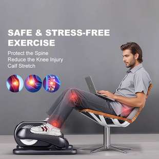 电动踏步机家用办公室懒人康复训练老人健身器材迷你椭圆机运动机