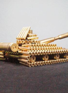 弹壳合金装甲大坦克56大号家居装饰品送孩子送战友上司朋友纪念品