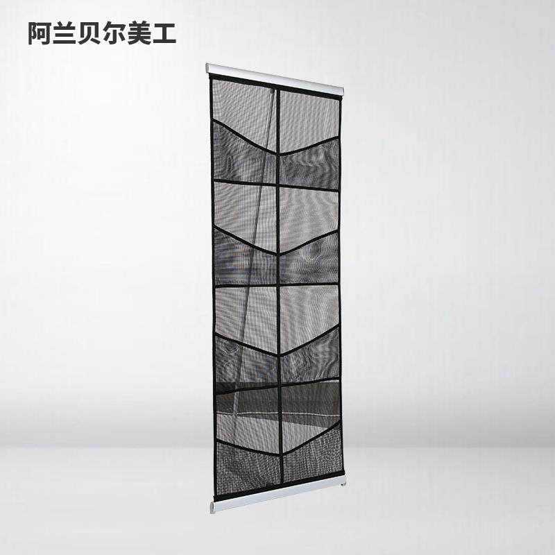 新疆包邮可折叠资料架展架可携式排网布资料架 文件架广告网布架