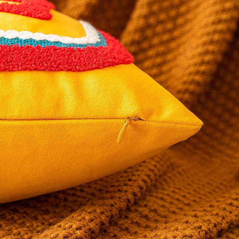 新年国潮中式抱枕套中国风红色喜庆靠垫靠枕龙年沙发腰靠枕套