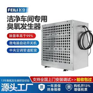 飞立内置式 臭氧发生器GMP车间杀菌消毒臭氧机净化除异味臭氧设备