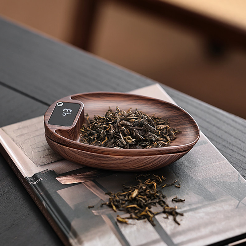 高精度小型电子茶则电子秤散茶叶称投茶器茶称茶道量茶称茶器精准
