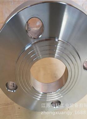 法兰现货供应板式管制平焊法兰DN100 022Cr17Ni12Mo2 /1.6Mpa