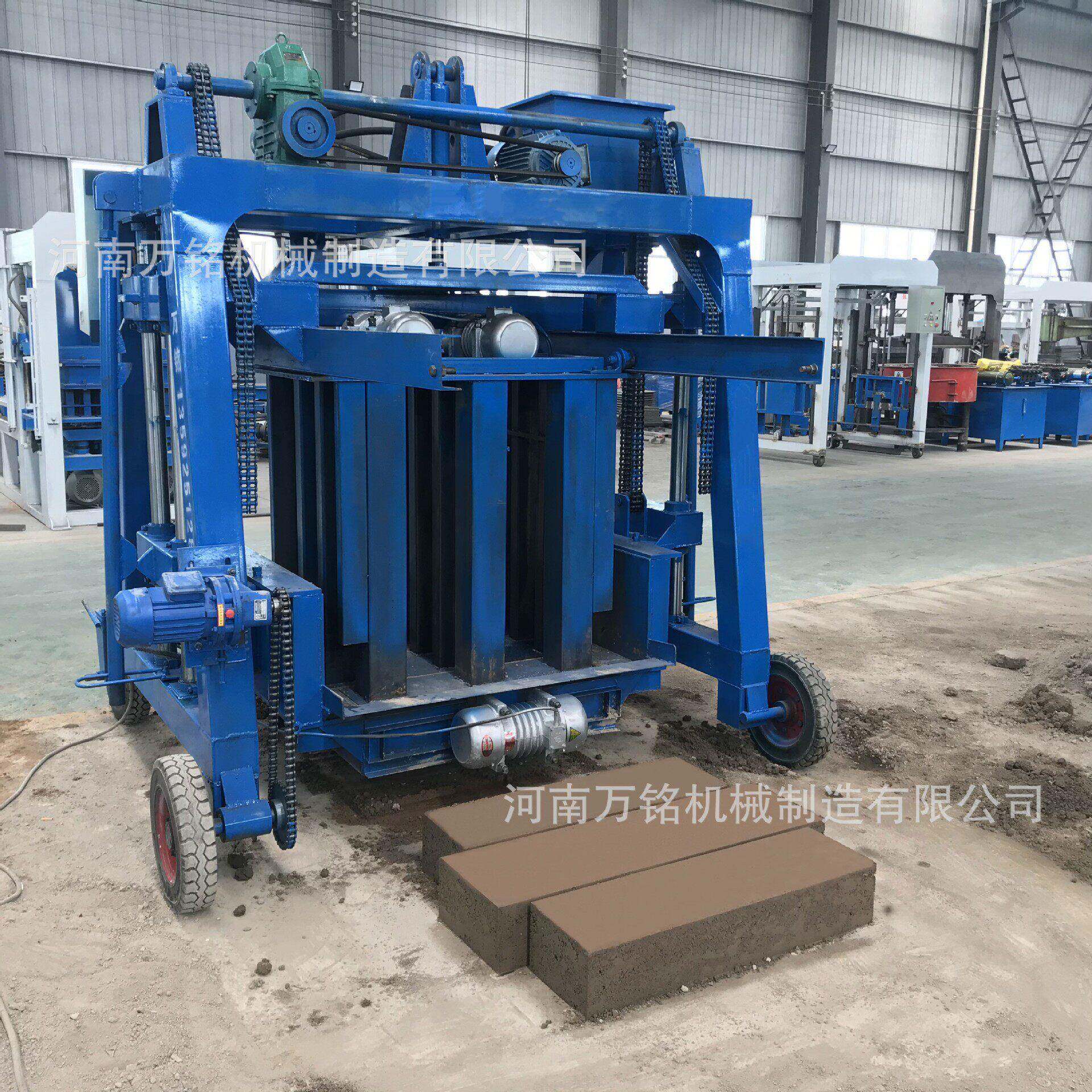 移动式混凝土路沿石制砖机 免烧马路侧石倒斜坡路缘石成型设备