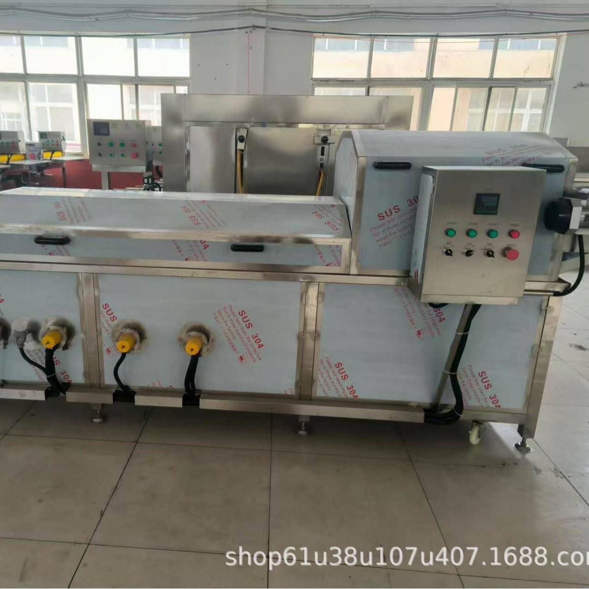 全自动巴氏杀菌漂烫流水线设备啤酒鲜牛奶罐头果酱果冻豆制品杀菌