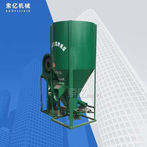 养猪牛羊饲料粉碎搅拌一体机 玉米杂粮粉碎混合机 自吸式打料机