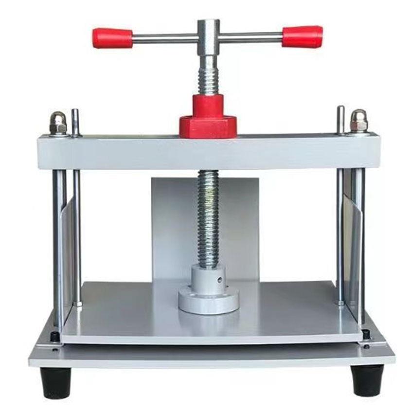 A3重型手动纸张平板机办公书籍压纸机平板纸张压力机票据压平机