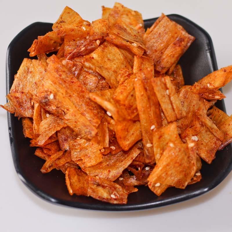 热卖江西特产萍乡莲花辣蝴蝶辣条零食麻辣豆皮辣片80后怀旧儿时香