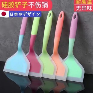 硅胶铲伤不粘锅锅铲锅专用煎饼铲子食品级铲不刮刀日本耐高温烙饼